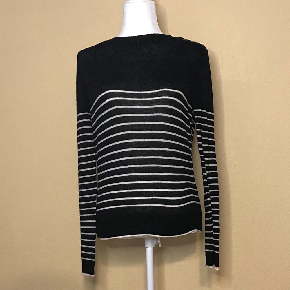 Excellent Used Condition Zara Striped Sweater Size L